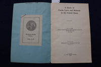 1922 STUDY OF PAROLE LAWS AND METHODS IN THE UNITED STATES SOFTCOVER BOOK- K 916