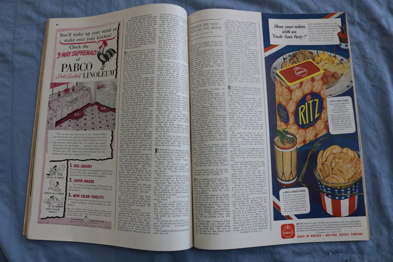 1942 OCTOBER MCCALL'S MAGAZINE - AND WE WERE YOUNG BY E. ALEXANDER - SP 4786C
