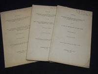 1902-1904 HARVARD ZOOLOGICAL LABORATORY STUDY BOOKS LOT OF 3 - O 2366Q