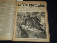 1884 JULY-SEPTEMBER LA VIE POPULAIRE FRENCH MAGAZINE BOUND VOLUME - R 89B