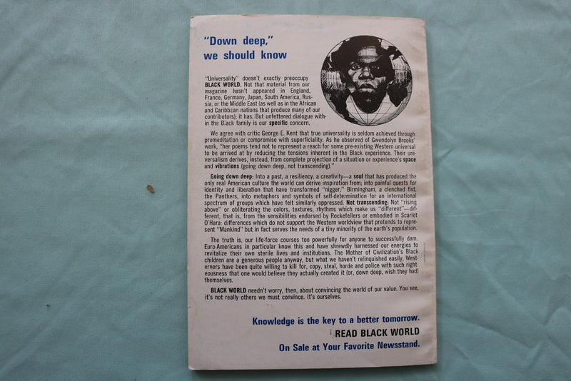 1976 FEBRUARY BLACK WORLD MAGAZINE - ANNUAL HISTORY ISSUE - K 3374