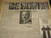 1931 AUG 25 NEW YORK TIMES - M'DONALD HEADS THREE PARTY CABINET, LABOR - NT 2438