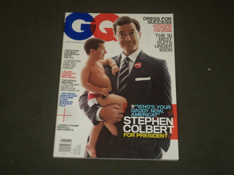 2007 MAY GQ MAGAZINE - STEPHEN COLBERT - B 2685