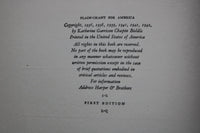 1942 PLAIN - CHANT FOR AMERICA HARDCOVER BOOK BY KATHERINE CHAPIN - KD 9610