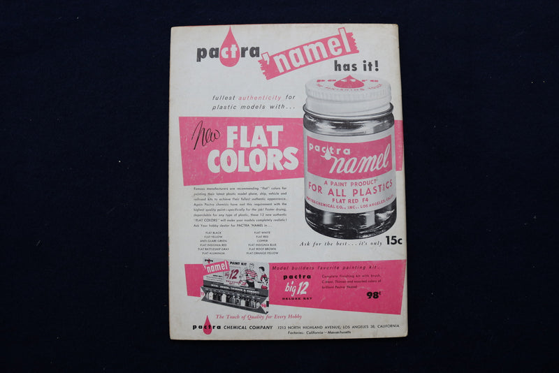 1957 FEB MODEL AIRPLANE NEWS MAGAZINE - BIPLANE BY RAY DOWNS COVER - E 11525