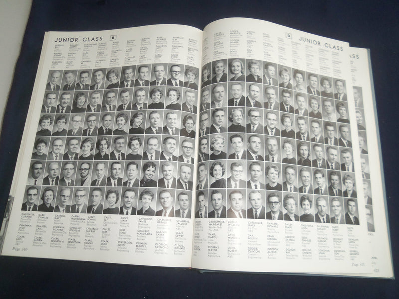 1961 REDSKIN OKLAHOMA STATE UNIVERSITY YEARBOOK - STILLWATER, OKLAHOMA - YB 2329