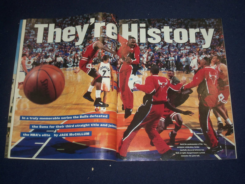 1993 JUNE 28 SPORTS ILLUSTRATED MAGAZINE- MICHAEL JORDAN -CHICAGO BULLS- ST 6767