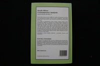 1990 SOUTH AFRICA CONTEMPORARY ANALYSIS HARDCOVER BOOK - KD 9795