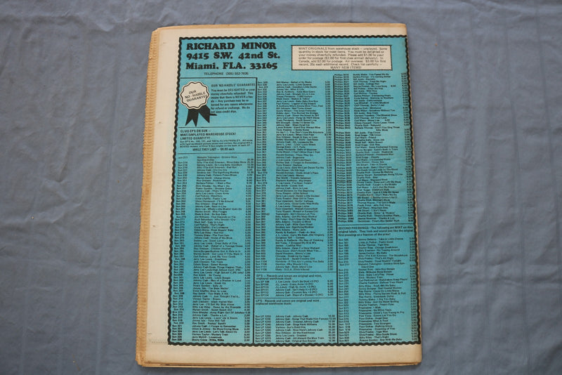 1978 MAY-JUNE GOLDMINE MAGAZINE - BUDDY HOLLY COVER - E 26459