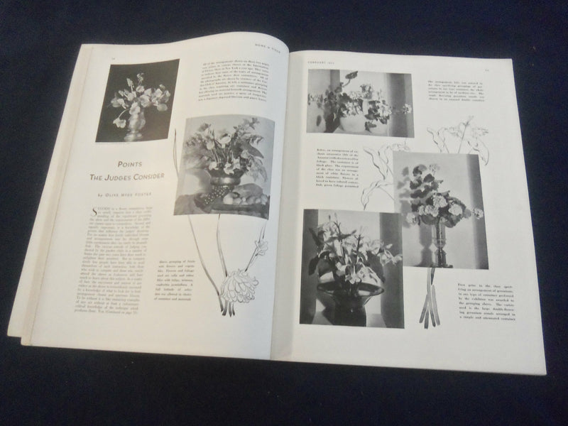 1933 FEBRUARY HOME & FIELD MAGAZINE - GREAT PHOTOS, STORIES & ADS - SP 1223Z