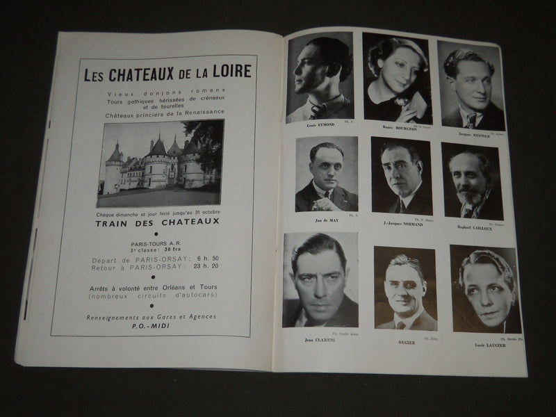 1937 JULY 30 LE VRAY MISTERE DE LA PASSION FRENCH PROGRAM - ST 5125