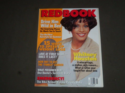 1995 MAY REDBOOK MAGAZINE - WHITNEY HOUSTON COVER - SP 6017