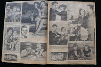 1930'S MOVIE STARS COLOR SCRAPBOOK - JEAN HARLOW - RITA CANSINO - E 24915