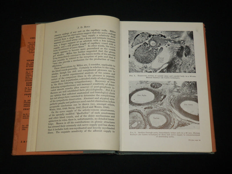 1952 VISCERAL CIRCULATION - CIBA SYMPOSIUM HARDCOVER BOOK - KD 6464