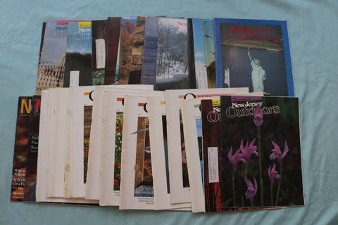 1986-1998 NEW JERSEY OUTDOORS MAGAZINE - LOT OF 30 - O 3762