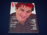 1987 OCTOBER VANITY FAIR MAGAZINE - ROBERT DE NIRO - SP 4316