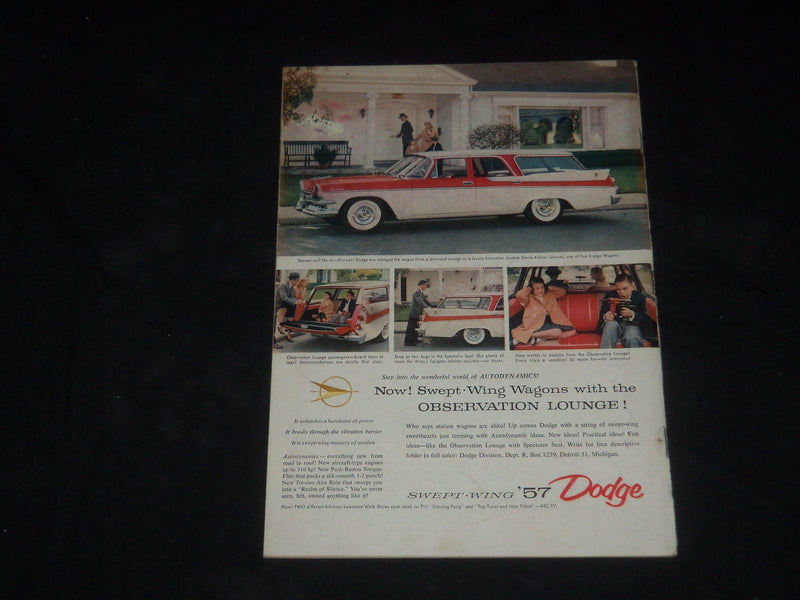 1957 FEBRUARY 25 SPORTS ILLUSTRATED MAGAZINE - SAXTON-BASILIO 3RD ROUND- SP 8823