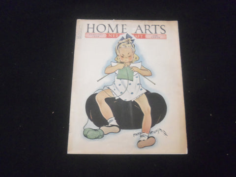 1938 FEBRUARY HOME ARTS NEEDLECRAFT MAGAZINE - NICE ILLUSTRATED COVER - SP 886H