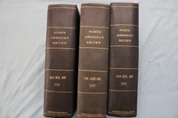 1928-1929 THE NORTH AMERICAN REVIEW - BOUND VOLUMES - LOT OF 3 - KD 9674