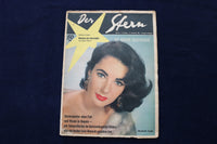 1956 NOVEMBER 10 DER STERN MAGAZINE - ELIZABETH TAYLOR COVER - GERMAN - E 23838