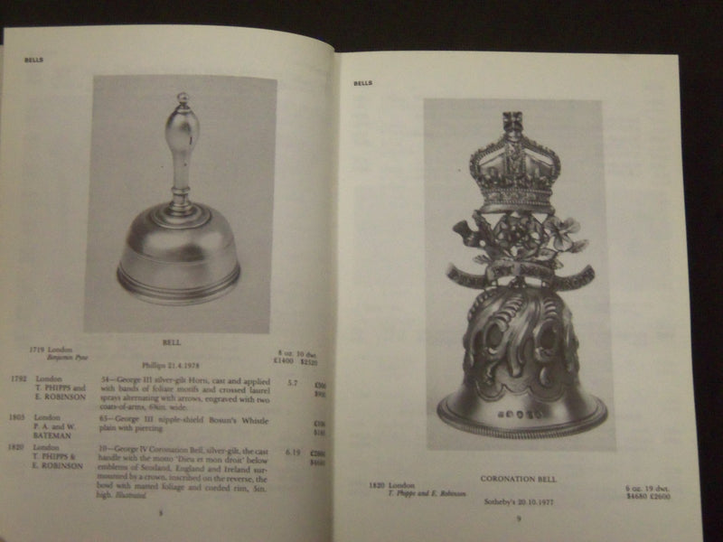 1978/1979 SILVER AUCTION RECORDS BY LAPERRIERE BOOK 3RD EDITION - KD 3703