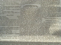1862 MARCH 7 YARMOUTH REGISTER NEWSPAPER - FT. DONELSON PRISONERS - NP 614G