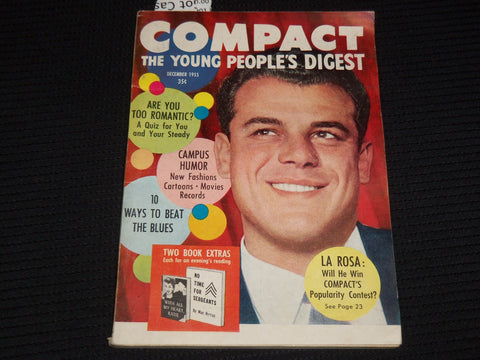 1955 DECEMBER COMPACT YOUNG PEOPLE'S DIGEST MAGAZINE - JULIUS LA ROSA - SP 4862B