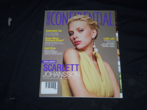 2006 JAN/FEB LOS ANGELES CONFIDENTIAL MAGAZINE - SCARLETT JOHANSSON COVER - B 80