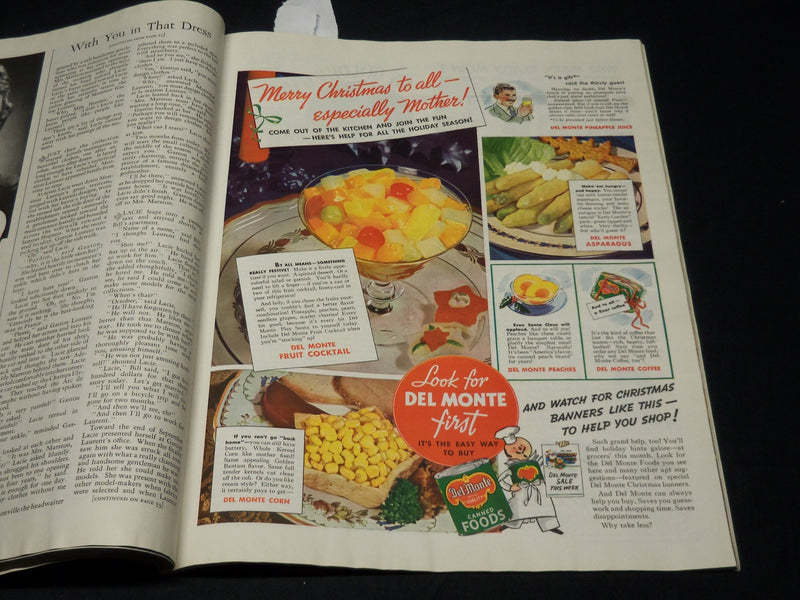 1940 JANUARY WOMAN'S HOME COMPANION MAGAZINE - BEAUTIFUL FRONT COVER - F 567G