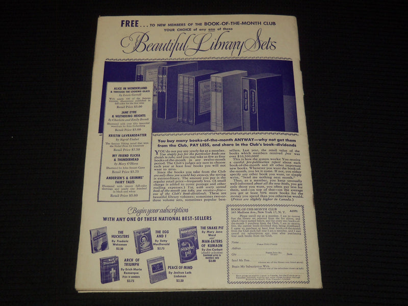 1947 JANUARY THE WRITER MAGAZINE - NOLAN MILLER - GLADYS TABER - K 1039