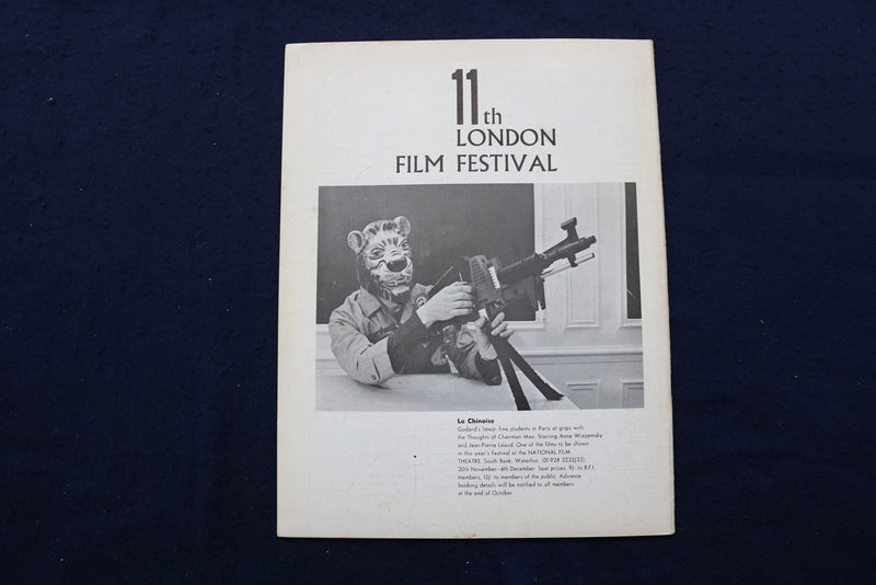 1967 NOVEMBER FILMS AND FILMING MAGAZINE - RICHARD BURTON COVER - E 17955
