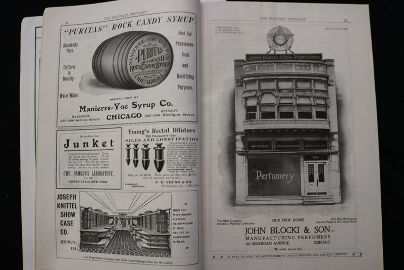 1904 OCTOBER THE WESTERN DRUGGIST - SILVER ANNIVERSARY # - COCA-COLA AD - K 2429