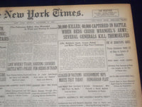 1920 NOV 15 NEW YORK TIMES- 30,000 KILLED IN BATTLE-MOVIE THEATRE PANIC- NT 8455