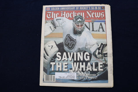 1995 MARCH 17 THE HOCKEY NEWS NEWSPAPER - SEAN BURKE COVER - NP 8737