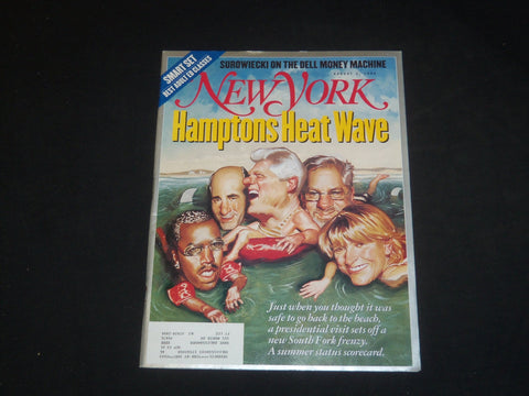 1998 AUGUST 3 NEW YORK MAGAZINE - HAMPTONS HEAT WAVE - SP 3994
