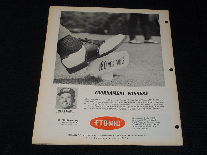 1967 JANUARY 20 GOLF WORLD MAGAZINE - PGA NATIONAL GC FRONT COVER - E 7209