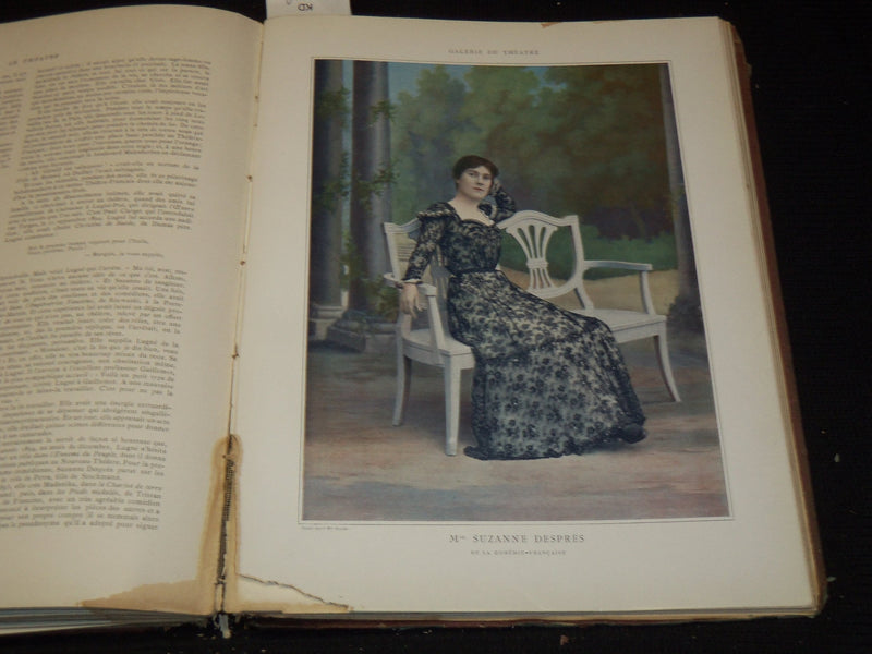1902 JANUARY-JUNE LE THEATRE MAGAZINE BOUND VOLUME - 12 ISSUES - KD 2657C