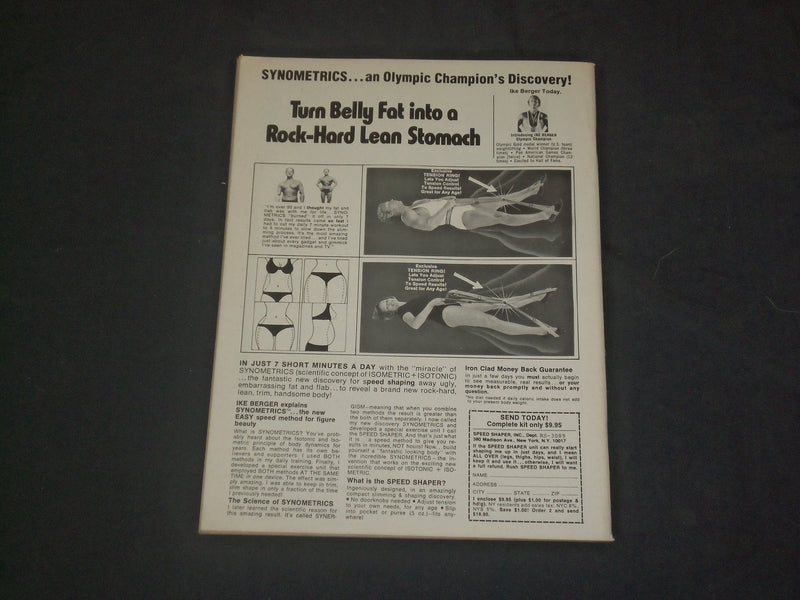 1978 FUTURE FANTASY MAGAZINE - STAR TROOPER'S DEATH LOG - B 4961