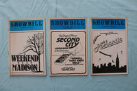 1960'S-1980'S THEATRE PROGRAMS - LOT OF 19 - O 3939
