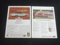 1967 BOWDOIN COLLEGE FOOTBALL PROGRAMS - LOT OF 2 - B 5529L