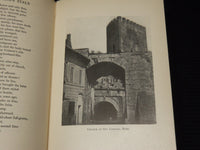 1907 BROWNING'S ITALY HARDCOVER BOOK BY HELEN ARCHIBALD CLARK - KD 9413