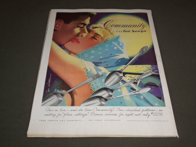1952 APRIL WOMAN'S HOME COMPANION MAGAZINE - GREAT COVER AND STORIES - SP 7088