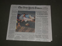 2017 AUGUST 18 NEW YORK TIMES - 13 KILLED IN VAN ATTACK IN BARCELONA, SPAIN