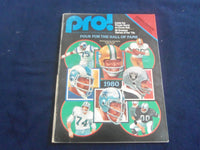 1980 AUGUST 9 PRO MAGAZINE - NY GIANTS VS. PITTSBURGH STEELERS - SP 4714X
