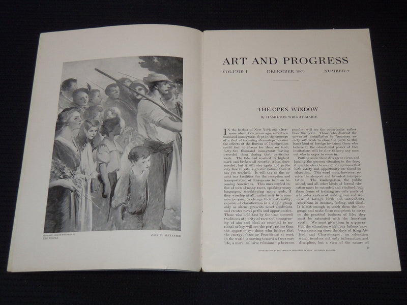 1909-1919 ART AND PROGRESS AMERICAN MAGAZINE LOT OF 55 ISSUES - WR 938