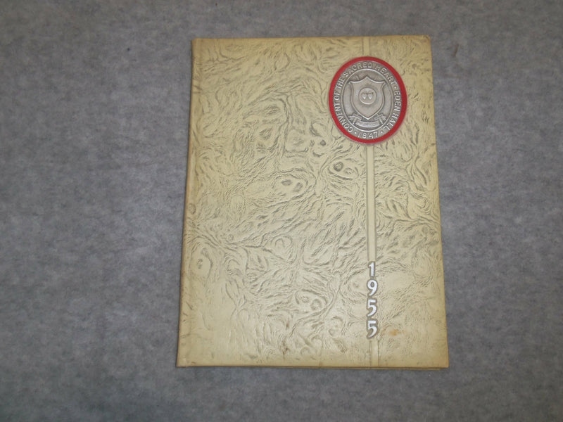 1955 CONVENT OF THE SACRED HEART YEARBOOK - TORRESDALE, PENNSYLVANIA - YB 2075