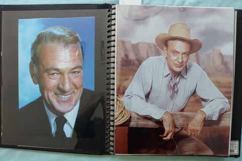 MOVIE STAR FULL PAGE PHOTOS ALBUM -GARY COOPER-MARLON BRANDO-ROBERT WAGNER - #48