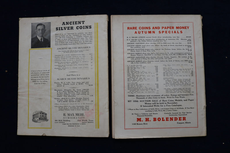 1940-1943 HOBBIES MAGAZINE - LOT OF 9 - O 3575