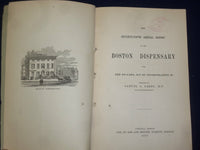 1871 BOSTON DISPENSARY 75TH ANNUAL REPORT, BY SAMUEL A. GREEN - J 4601