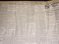 1917 JANUARY 30 NEW YORK TIMES - ALLIED WARSHIPS CHASING RAIDER - NT 8748